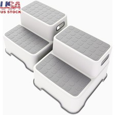 Toddler Step Stool Anti-Slip Lightweight Portable Bathroom Potty Training Helper