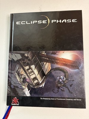 ECLIPSE PHASE RPG BOOK  - Transhuman Conspiracy & Horror, HC