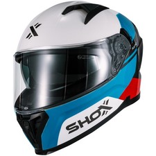 Shox Rapid Turbo Full Face Motorcycle Helmet With Inner Sun Visor ECE R22.06