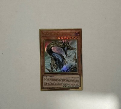 Yugioh Danger! Nessie! MGED-EN019 Premium Gold Rare 1st Edition NM