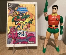 Vintage Kenner DC - Super Powers - ROBIN  figure 1984 plus mini comic!