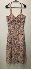 Julia Jordan Women's Floral Print Dress Size 12 tea party spring garden