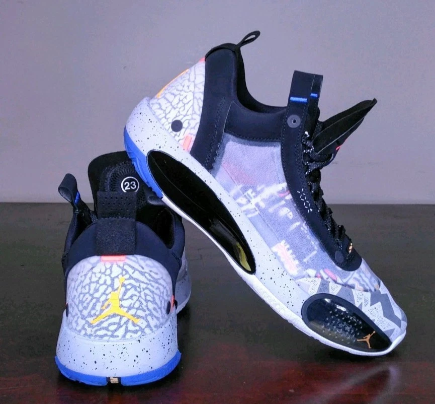 Jordan 34 Low Black for Sale | Authenticity Guaranteed | eBay