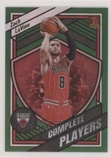 2020-21 Panini Donruss Complete Players Green Flood Zach LaVine #13 0lh7