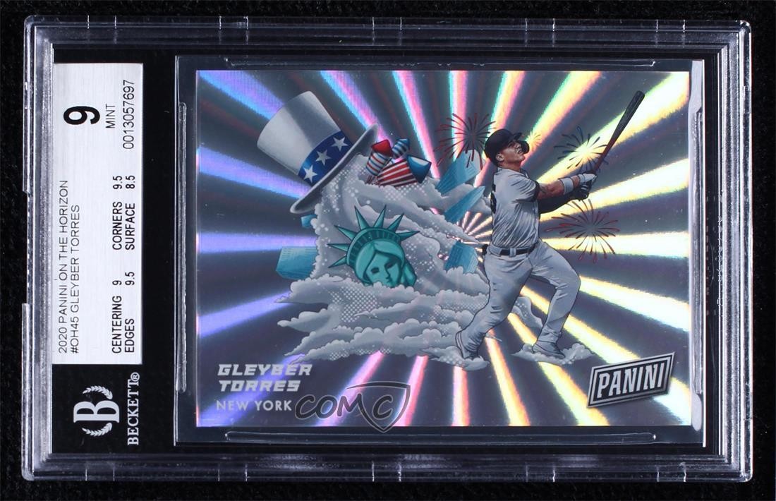 2020 Panini On The Horizon Gleyber Torres #OH-45 BGS 9 MINT ow1