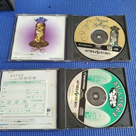 Sega Saturn V Late Model RG-JX2 Body HDMI Conversion & Software Set Used