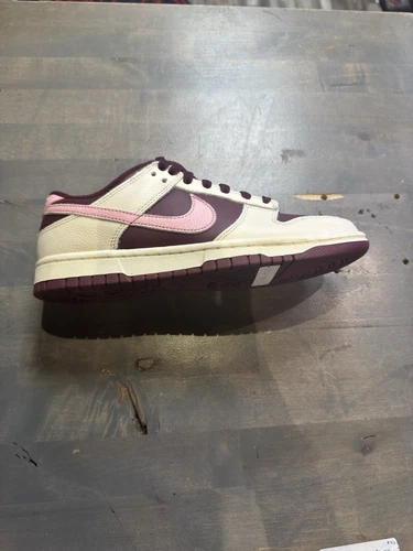 Nike Dunk Low Burgundy And Cream