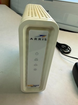 ARRIS SURFboard SB6190 DOCSIS 3.0 32 x 8 Gigabit Cable Modem -  White