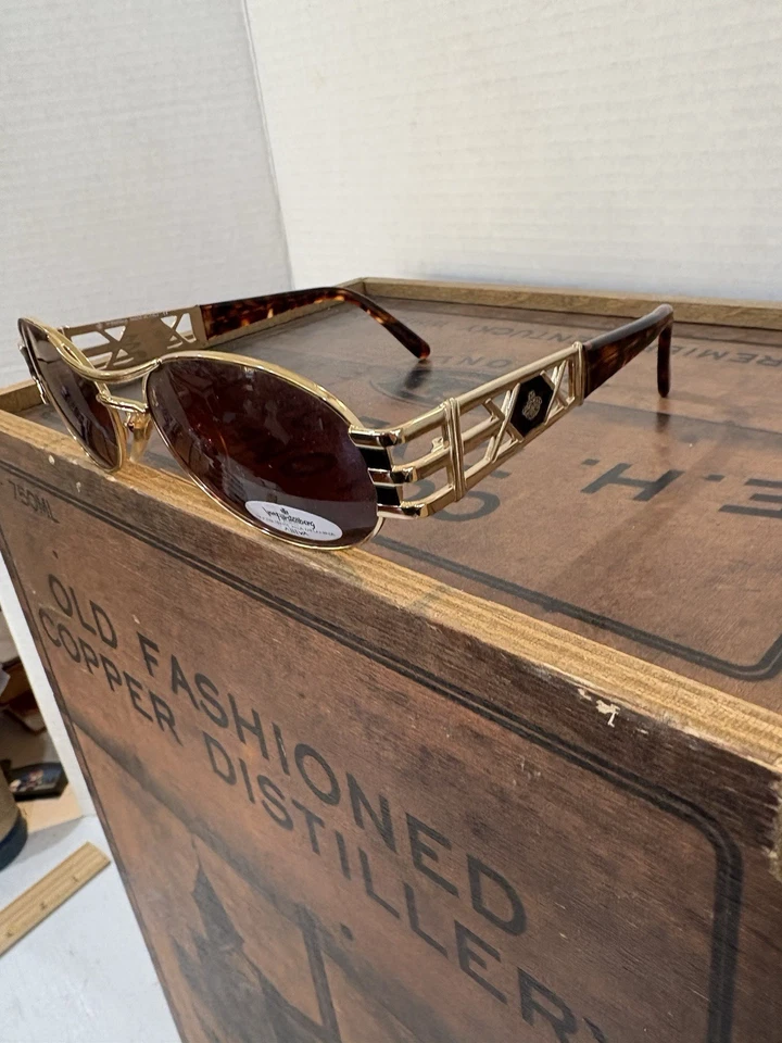 Gafas de sol Diane von Furstenberg MF78 Col. 203 marco dorado Foto 3 de 4