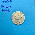 1945-D Mercury Dime | Denver Mint | 90% Silver