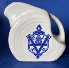 Fiesta White  East Liverpool Ohio High School  Reunion 2010  Mini Pitcher