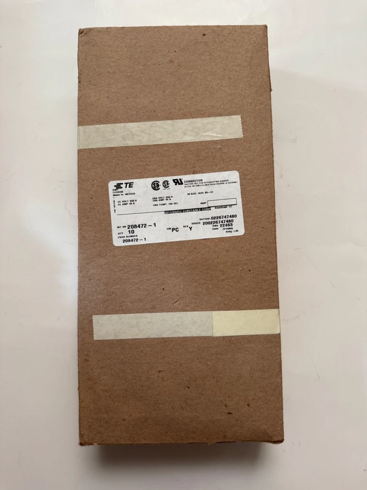 TE Connectivity / AMP 208472-1  Circular Connector 37 Position Plug, Box of 10 - Image 4 of 4