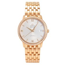 OMEGA De Ville Prestige Co-Axial 424.55.37.20.52.001 Silver Dial