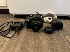 Canon EOS 4000D Digital SLR Camera w/ EF-S 18-55mm III Lens 18 MP Built-in Flash