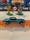 Vintage Hot Wheels Restored 1968 Custom Cougar Aqua