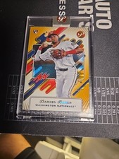 25 Topps Pristine Darren Baker Gold Refractor 23/50 RC #251 Washington Nationals