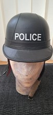 SUPERB 1960/70s POLICE NODDY BIKE MOTORCYCLE HELMET sz 6.7/8 LITTLE WEAR.