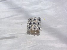 925 silver spring flower ring