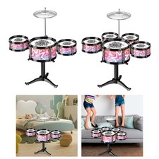 Kids Children Drum Set Music Toy Kids Jazz Drum Kits Music Enlightenment for