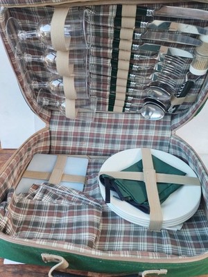 Farringdon Outdoor Picknick Camping Set Tasche für vier Personen