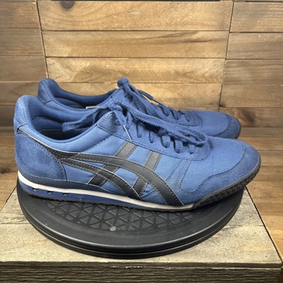 Onitsuka Tiger Ultimate 81 Mens Size Midnight Blue/Black Lace Up Shoes 