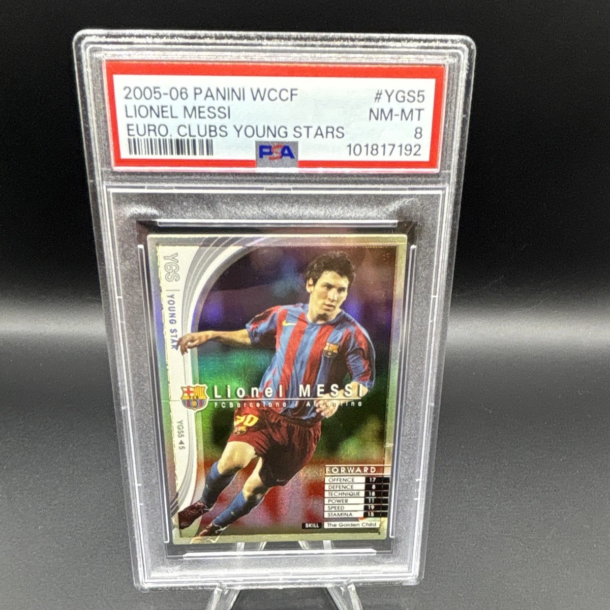 2005-06 Panini WCCF European Clubs Soccer Trading Cards for sale