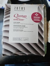 ZOTOS Professional Quantum Extra Body Acid Perm QTY 5 One box application NEW