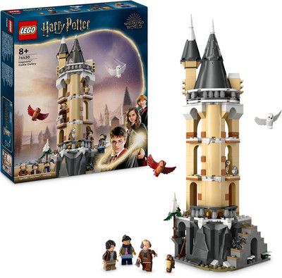 EGO Harry Potter 76430 Hogwarts Castle Ridge 3 Minifigures 5 Owls