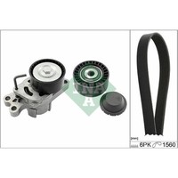 INA Keilrippenriemensatz FüR Peugeot 206 CC 2D 2A/C 2E/K CitroëN Berlingo MF