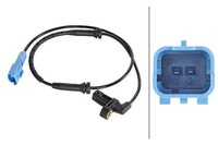 Hella Sensor, Raddrehzahl Links, Rechts, Vorderachse FüR Peugeot