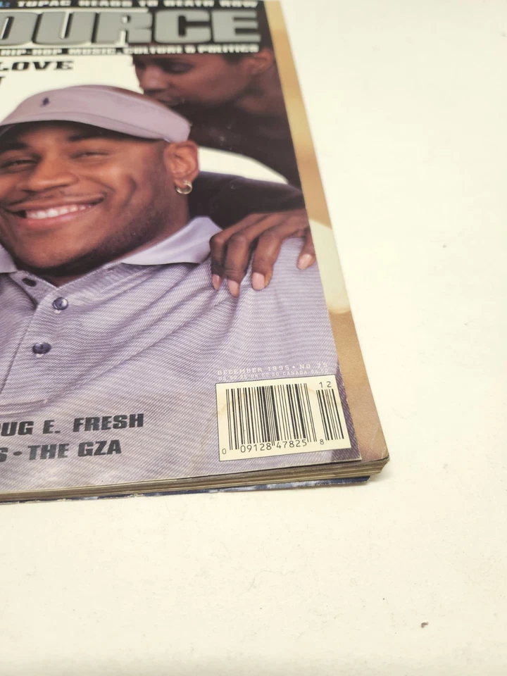The Source Magazine December 1995 #75 LL Cool J Gagsta's Paradise Poster  - Image 3 of 4