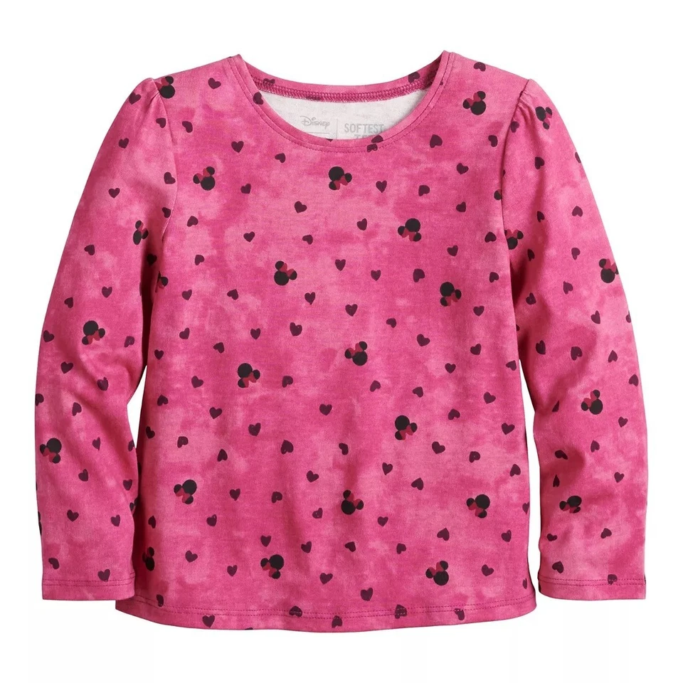 Nuevo 2 piezas Disney Jumping Beans Minnie Mouse Camisa y Leggings Conjunto Talla 24 meses Nuevo con Etiquetas - Imagen 2 de 3