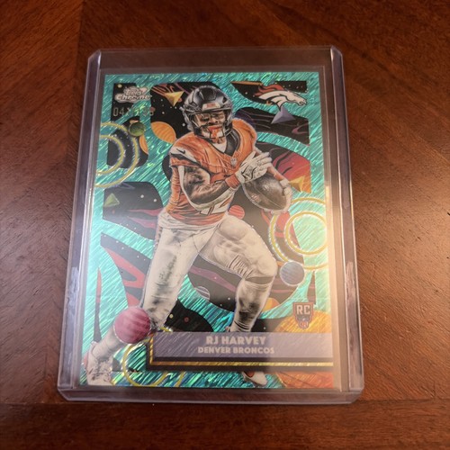 2025 Topps Chrome Cosmic RJ HARVEY #132 Aqua Equinox Refractor RC 041/199