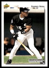 Sammy Sosa 1992 Upper Deck #438 White Sox MLB READ FREE SHIPPING AutographDen