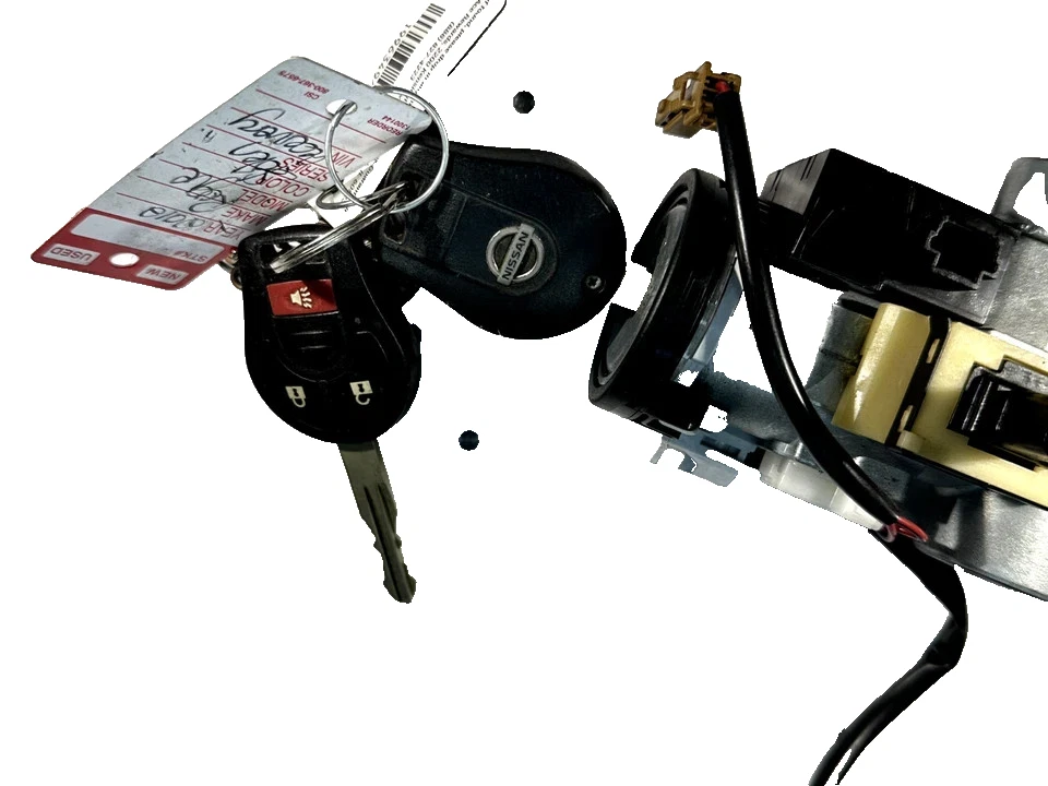 2008-2013 NISSAN ROGUE IGNITION SWITCH LOCK W/KEYS & IMMOBILIZER OEM 28590C9968 - Image 4 of 4