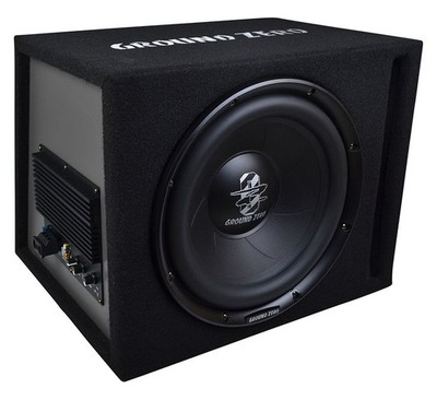 Ground Zero GZIB 30BR-ACT 30 cm Aktivsubwoofer (Bassreflex) 180 WRMS @ 4 Ohm