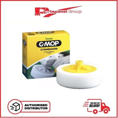 Farecla G Mop Head 14mm Thread 6  150mm White Compound Pad