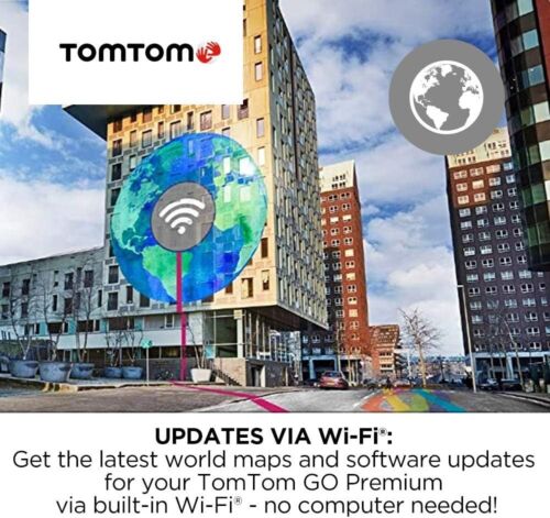 TomTom GO Premium 5' Lifetime Speed Cameras Traffic Wifi World Maps Car Sat Nav - Picture 8 of 8