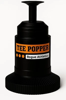 T.H.E. Baseball Training Tee Popper - Pops Up Balls to The Perfect Height - with Balls