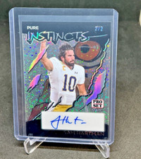 2023 Leaf Pro Set Pure Instincts SAM HARTMAN RC AUTO 2/2 SSP