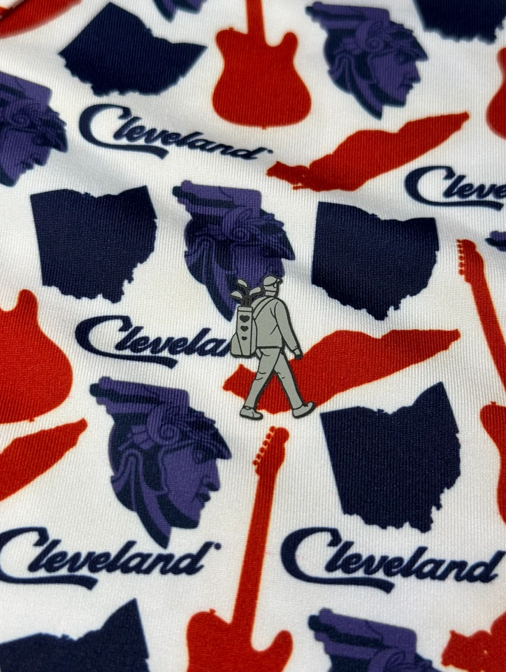 Cleveland Themed Golf Polo - Neww - Image 3 of 4