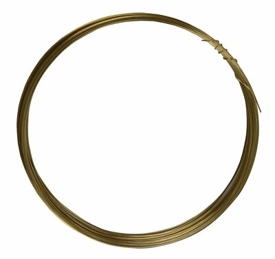 25' Round Dead Soft Red Brass Wire 24 Gauge Jewelry Making