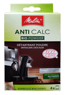 Melitta Anti Calc Bio Entkalker Pulver 4x40g Entkalkerpulver Vollautomaten