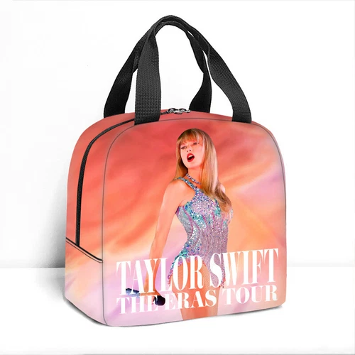 Kids Singer Insulated Lunch Bag School Picnic Travel Snack Lunch Box Gifts UK - Picture 54 of 72