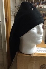 2x Polar Fleece Durag Black New Warm Scull Cap free shipping set of 2 du-rag