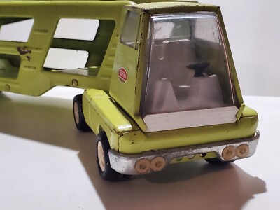 Tonka Car Carrier Hauler Auto Transport Truck Pressed Steel No 96