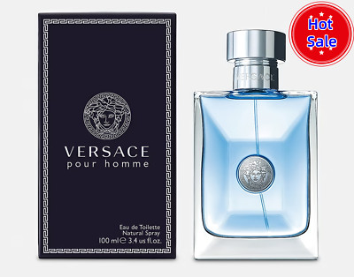 Versace Pour Homme by Versace 3.4 oz/100 ml EDT Cologne for Men New In Box