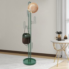 Clothing Rack Stand Freestanding Coat Rack Cactus Shape Clothing Stand 40*175cm