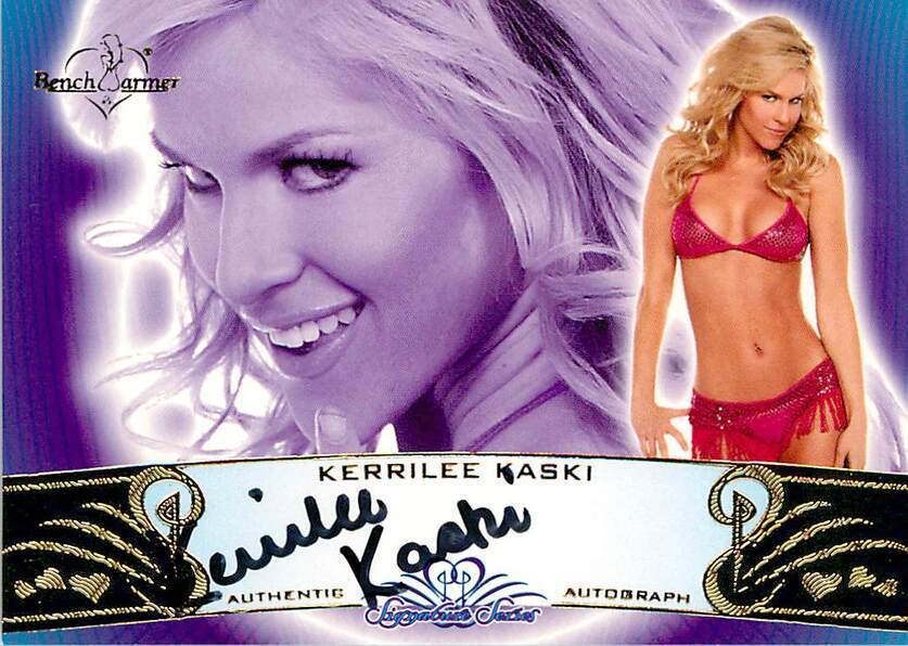 Kerrilee Kaski #54A 2010 Bench Warmer Signature Autograph Auto (S1
