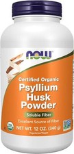 Supplements, Psyllium Husk Powder, Certified Organic, Non-gmo Project Verified,